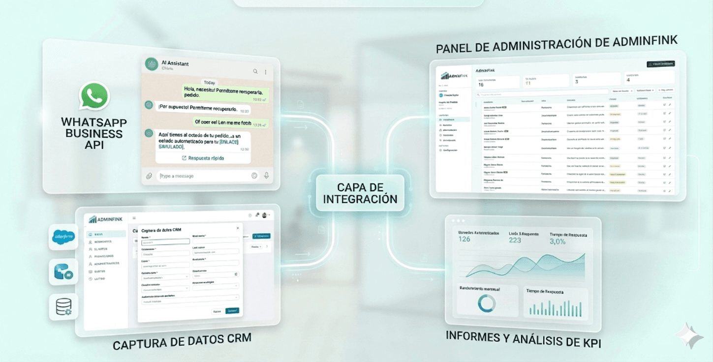 Plataforma AdminFink integrada